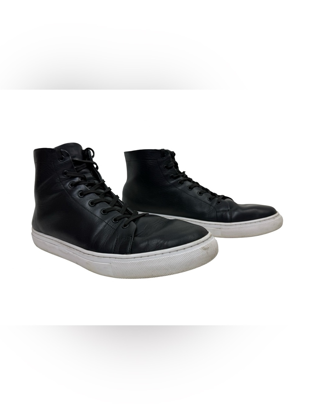 Thursday Boot Co. Men's Premier Black Leather Causal High Top Sneakers Size 13